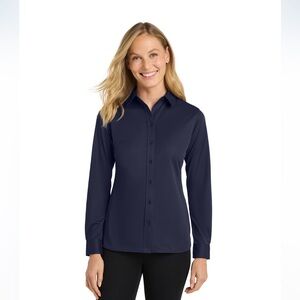 Port Authority Women’s Dimension Knit Dress Shirt